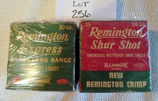 Remington 20 ga All boxes full