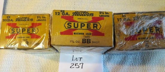 Western Super X 20 ga (Partial) and 12 ga (Full)