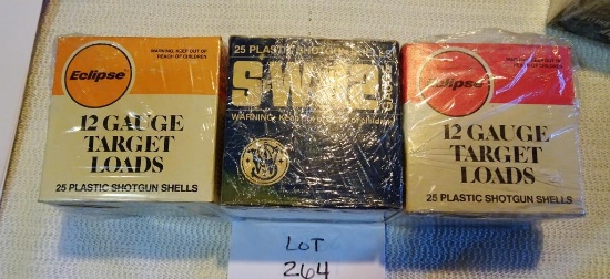 Eclipse & S-W 12 ga All Full Boxes