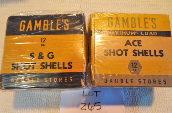 Gambles 12 ga All Full Boxes