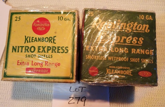 Remington 10 ga Kleanbore (Partial) & Express (Full)
