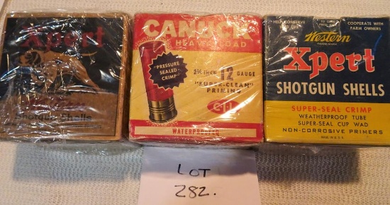 Western Xpert 12ga (1-Partial & 1 Full) & Canuck 12 ga (Full),