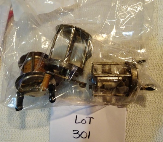 3 Open Face Reels