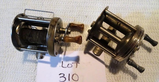 South Bend #450 & Four Bros. Pard Open Faced Reel