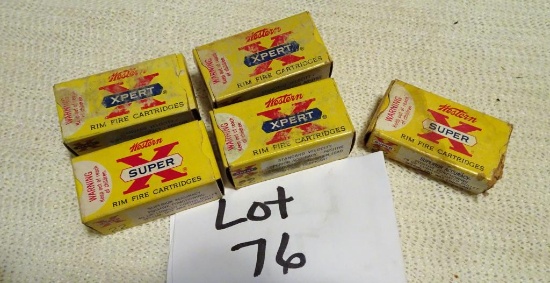 4 - Western Super X 22 LR & 1-22 Short