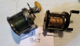 Shakespeare Model FO Service & Blackjack #1305 Open Faced Reels