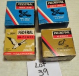 2 - Federal 16 ga & 2 - Federal 12 ga All Full Boxes