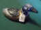 Brass & Porcelain Duck Figurine