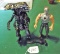 Action Figurines - alien, alien baby, grey skull