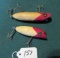 2 Wood Fishing Lures