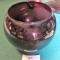 Black Amethyst Bowl Vase