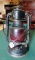 Dietz Red Glass Railroad Lantern