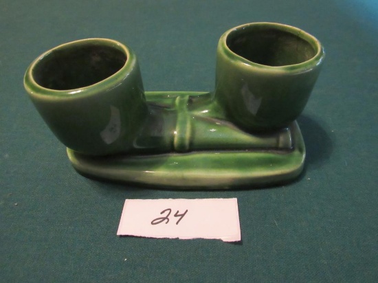 Green Pipes Ceramic Planters