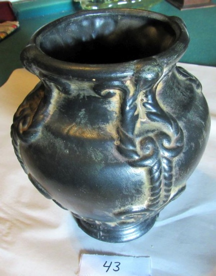 Black Crock Vase