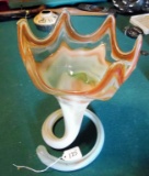 Swirl Stretch Glass Vase