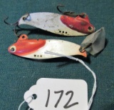 2 Metal Fishing Lures