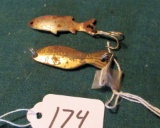 2 Metal Fishing Lures