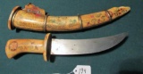 Ivory Sheath and Handle Knife