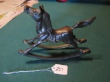 Bronze Rocking Horse