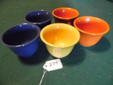 Fiesta Ware Custard Cups