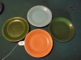 Fiesta Ware Luncheon Plates