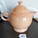 Fiesta Ware Pink Teapot