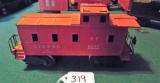 Red Train Lionel Caboose
