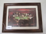 Dogs playing poker picture 