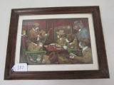 Dogs playing poker picture 