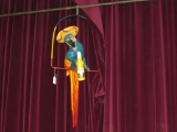 Hanging Corona parrot
