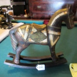 Wood Rocking Horse