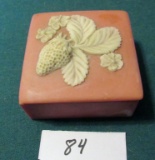 Pink Cameo Incoly Trinket Box