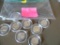 8 mixed dates mercury dimes XF/UNC.