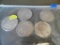 5 Mixed Date Morgan Dollars