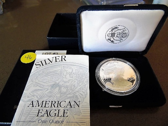 1995 Silver Eagle proof