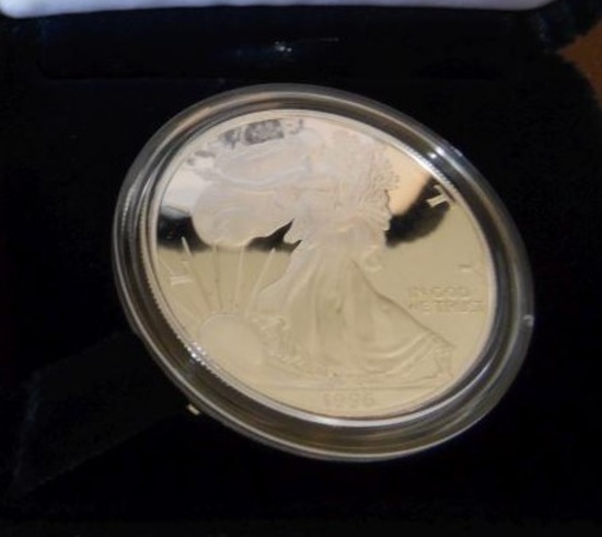 1996 Silver Eagle proof key date