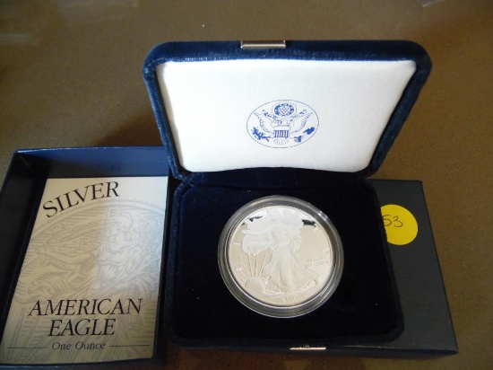2007 Silver Eagle proof