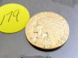 1913 $5.00 Indian Gold Piece