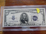1934B $5.00 Blue Seal Note