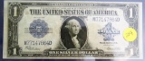 1923 One dollar silver certificate large note