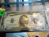 1934-D $5.00 Silver Certificate