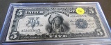 1899 Five dollar silver certificate Indian Chief