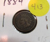 1884 Indian Head Penny