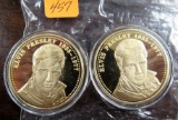 2 Elvis Comm Coins