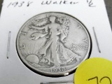 1938 Walking liberty half