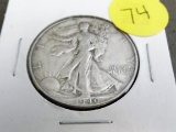 1940 Walking liberty half