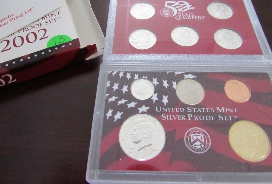 2002 Silver Proof Set