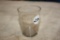 Rare Etched Shot Glass Blue Valley Distillery