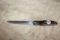 Antique CUTCO Steak Knife, Brown & Orange