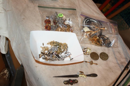 Lg. Lot of Costume Jewelry